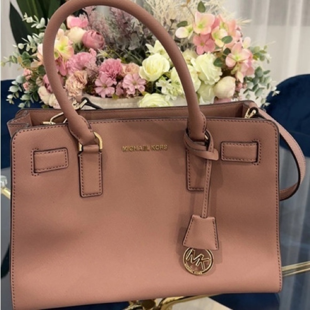Michael Kors Brown Leather Handbag